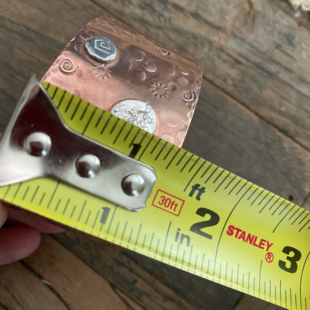 Copper Cuff Bracelet - image 8
